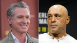 CHICKEN Gavin Newsom Fires Back After Joe Rogan Called Him A Fking Con Man  HuffPost