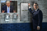 Trump rips jerk Stephen Colbert as Late Show host takes his final bow Finally gone  New York Post