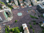 Tens of thousands rally in Serbia for antigovernment demonstrations  Al Jazeera
