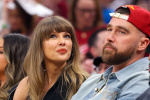Taylor Swift Sits Courtside at KnicksCavaliers as ESPN Calls Her Travis Kelces Fiance  Yahoo