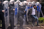 Turkish police storm offices of the main opposition CHP party firing tear gas and rubber bullets  AP News