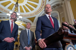 Senate begins voting on funding immigration enforcement after Trumps settlement fund is dropped  AP News
