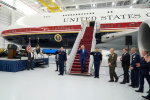 Trump visits new Air Force One a luxury gift from Qatar that will soon fly him  The Washington Post