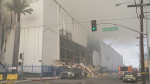 Structural integrity now more of a concern for crews fighting multiday Boyle Heights warehouse fire  KTLA