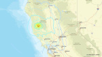 56magnitude earthquake strikes Willits Mendocino County in Northern California USGS says  ABC7 Los Angeles
