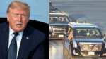 Trump blames vandals for peeling 16M Reflecting Pool  but his own motorcade drove across the wet paint weeks earlier  Yahoo Finance