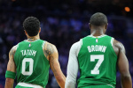 Jayson Tatum bids farewell to Jaylen Brown after CelticsSixers blockbuster trade Forever grateful  Yahoo Sports