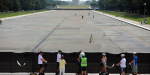 Trumps American Flag Blue in the Lincoln Memorial pool is already gray  and the Olympic canoer vandal is fighting his arrest  Fortune