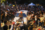 India protest movement holds capital sitin as police crack down on demonstrators  AP News