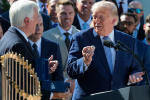 Dodgers present President Trump with World Series ring during return to White House  Yahoo Sports
