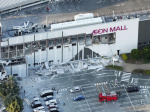 Like volcanic ash falling Inside Aeon mall after Japans earthquake  Al Jazeera