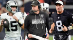 Raiders Klint Kubiak not ready to name Week 1 QB says reps key for Fernando Mendozas development  NFLcom