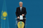 Kazakhstan votes in a parliamentary election expected to strengthen presidents grip on power  AP News