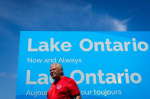 Ontario premier answers Trumps Lake America with giant Lake Ontario sign  AP News
