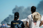 Greek air force jet crashes at annual aerial show starts fire  apnewscom