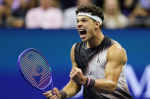 Shelton ends Alcarazs title reign in latenight marathon will face Tiafoe in US Open semis  AP News