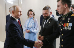 In wartime Russia veterans who fought in Ukraine are running for parliament  AP News