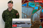 ExCanadian soldier opens fire at synagogue on Yom Kippur wounds cop in possible antisemitic attack officials  nypostcom