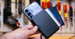 This toolless modular leveraction wallet is the coolest Ive stuck to my phone  The Verge
