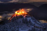 A fire devastates the Eagles Nest retreat built for Hitler in Germany A suspect is detained  AP News