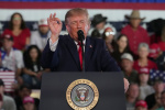 Trump makes lastminute push to keep Texas in Republican hands with third trip  AP News
