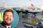 James Corden has verbal altercation with airline employee  and fellow fliers defend him  New York Post