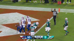 Off script Josh Allen with a pass completion to Ty Johnson for a 33yard gain  Bills at Dolphins  BuffaloBillscom