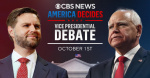 How to watch the VP debate tonight between Tim Walz and JD Vance  CBS News