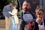 Ben Affleck cozies up to exwife Jennifer Garner on Thanksgiving amid Jennifer Lopez divorce Hes very happy  New York Post Ben Affleck cozies up to exwife Jennifer Garner on Thanksgiving amid Jennifer Lopez divorce Hes very happy  New York Post
