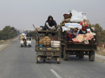 Thousands flee Syrias Homs city as opposition forces close in War monitor  Al Jazeera English Thousands flee Syrias Homs city as opposition forces close in War monitor  Al Jazeera English