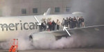 Photos from the American Airlines fire show passengers made a huge mistake Business Insider Photos from the American Airlines fire show passengers made a huge mistake Business Insider