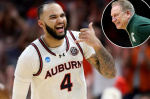 Auburn topples Michigan State to create rare March Madness Final Four feat  New York Post Auburn topples Michigan State to create rare March Madness Final Four feat  New York Post