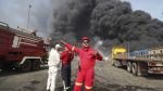 A massive explosion at an Iranian port linked to missile fuel shipment kills 5 injures over 700  AP News A massive explosion at an Iranian port linked to missile fuel shipment kills 5 injures over 700  AP News