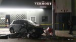 After plowing his car into a crowd outside an LA nightclub the driver was beaten and shot by bystanders police say  CNN After plowing his car into a crowd outside an LA nightclub the driver was beaten and shot by bystanders police say  CNN