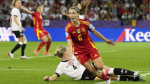 Bonmat leads Spain past Germany 10 sets up Euro 2025 final against England  AP News