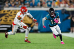 Jaguars rookie WR Travis Hunter mades ridiculous catch also has an injury scare at CB Yahoo Sports Jaguars rookie WR Travis Hunter mades ridiculous catch also has an injury scare at CB Yahoo Sports