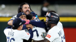 MLB Playoffs Seattle Mariners reach ALCS for first time in 24 years after 15inning classic  CNN MLB Playoffs Seattle Mariners reach ALCS for first time in 24 years after 15inning classic  CNN