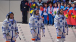 Chinas stranded astronauts in good condition after space debris delays planned return  AP News