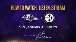 How to Watch Listen Live Stream Ravens vs Steelers Sunday Night Football  Ravens Home  Baltimore Ravens  baltimoreravenscom
