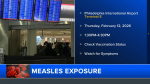 Measles exposure reported at Philadelphia International Airport  6abc Philadelphia