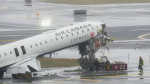 LaGuardia Airport collision between Air Canada plane fire truck leaves 2 pilots dead  Updates  ABC7 New York