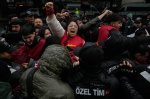 Workers around the world demonstrate on May Day in photos  AP News