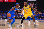 Thunder roll to dominant win over LeBron James Lakers to grab 10 lead  Yahoo Sports