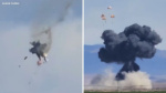 2 Navy jets crash during air show at Mountain Home Air Force Base in Idaho 4 crew members eject safely  ABC7 Los Angeles
