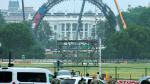 White House lawn transformed as UFC arena construction begins outside  USA Today