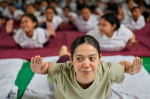 Photo highlights from the International Day of Yoga on the summer solstice  AP News