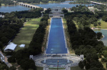 Reflecting Pool liner was cut with a sharp knife or razor National Park Service says  AP News