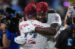 Schwarber advances in Home Run Derby along with Contreras Walker Caminero  AP News
