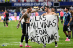 UK urges FIFA to investigate Argentina over Falklands banner at World Cup  AP News