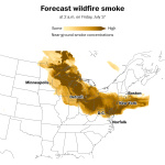 Wildfire smoke will worsen in the Northeast and MidAtlantic through Friday  The Washington Post